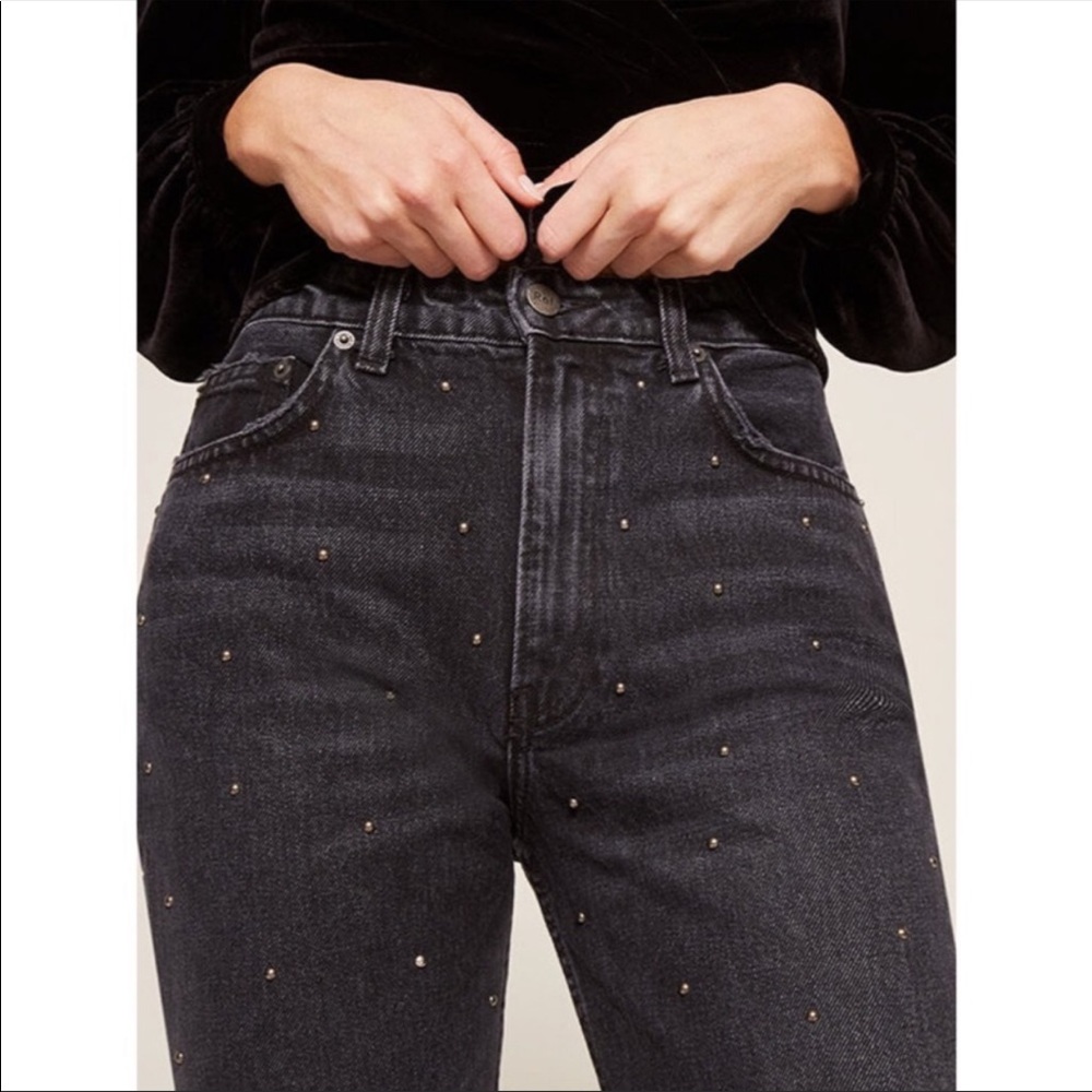 Reformation Studded Jeans